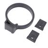 Ersatz-Ladesicherung für Model 3 Y mit J1772-Adapter, schwarzer Kunststoff, Verriegelungsring für Elektrofahrzeug-Ladegerät