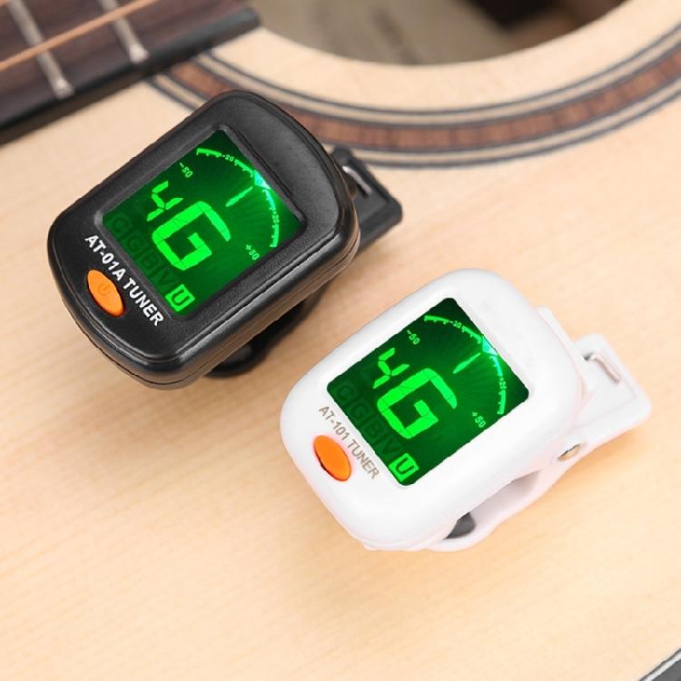 Professional Guitar Tuner Clip On Electric Guitar Tuner 360 Degree Rotating Digital Electronic Tuner Easy to Use