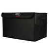 QR5 Auto Kožená Zadní Skládací Úložná Boxová Taška Organizer Dekorace Pro M5 Sline TT A1 A2 A3 A4 A5 A6 A7 A8 8P B6 B7 B8 C5 C6 C7 Q5