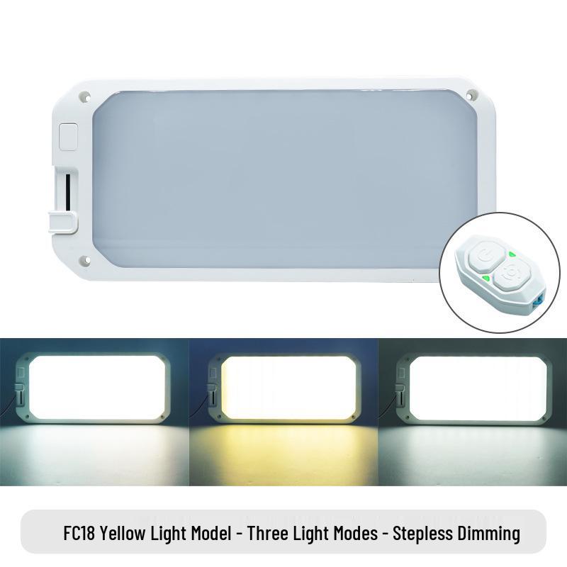 Dual-Color RV LED Interior Light: Roof, Reading, and Truck Cabin Compatible