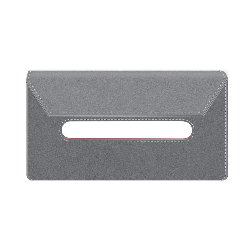 Universal Car Sun Visor Hanging Tissue Box - High-End Interior Napkin Holder