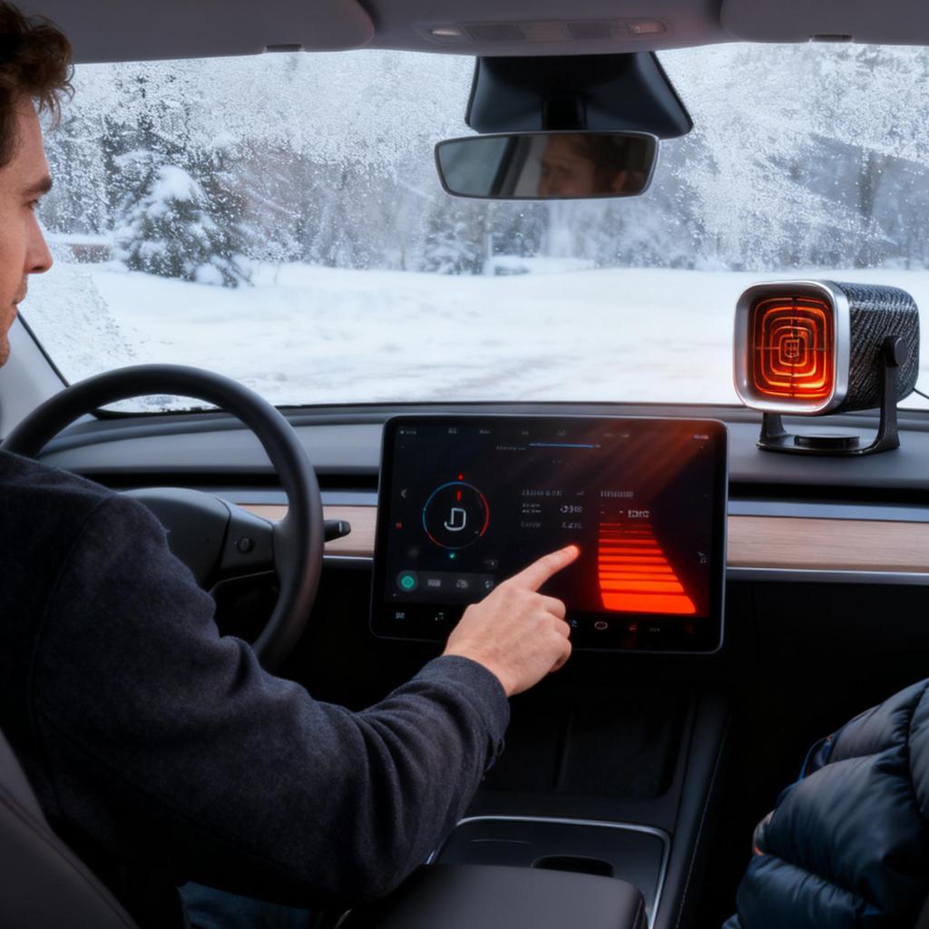 Car Heater Hot Air Blower 24V 150W Automatic Electric Fan Universal Winter Warmer Demister Windshield Defroster Heating System