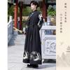 LanBuff Hanfu Cosplay Costume Chivalrous Samurai Long Chinese Performance School Cultural Photo Stage Unisex Size 3-Piece Set, Swordsman, Man,