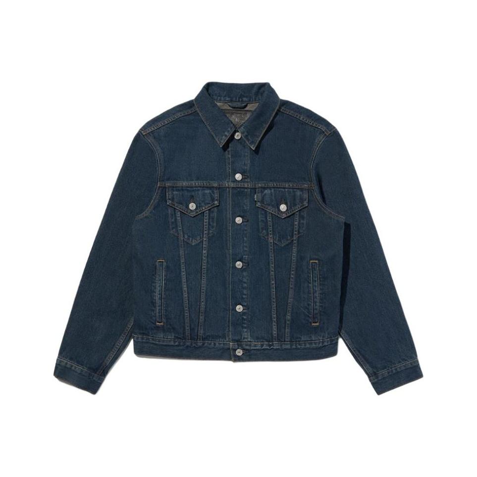 Levis Bluetab™ Series FW25 Multi-Pocket Design Truck Driver Simple Denim Jacket Men jackets A5883-0005