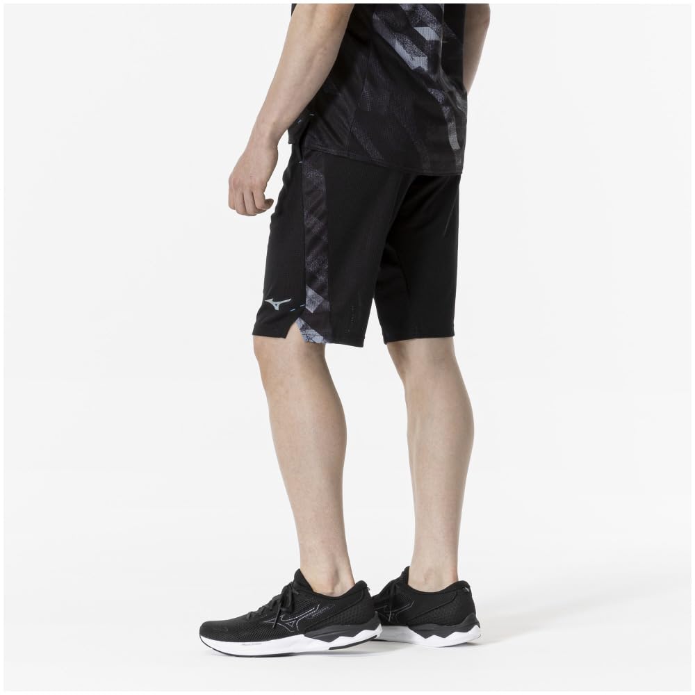 Mizuno Dry Aeroflow Training Shorts, Highly Breathable, 32MDA555, Black, Size S