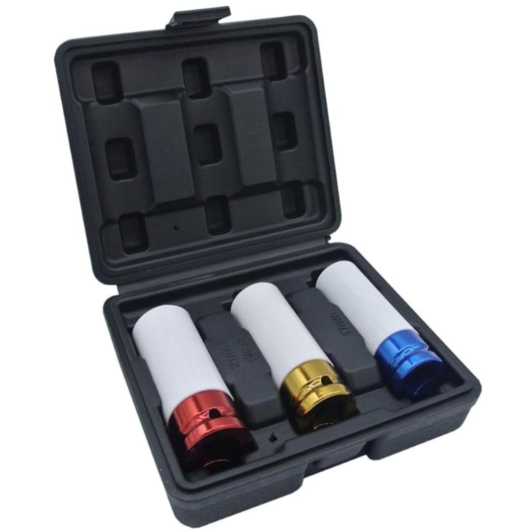 

Wheel Nut Socket Set of 3 (Black) чорний
