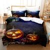 Halloween Holiday Duvet Cover Digital Printing 3D Three-Piece Set Children'S Home Textiles