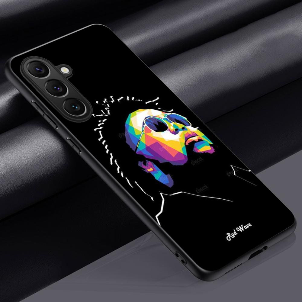 

Fashion cool Rod Wave rapper poster Phone Case For Samsung Galaxy S26 S25 S24 S23 S22 S21 Plus Ultra Note20 Soft Black Galaxy S26 Plus