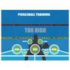 Pickleball Dink Pad Pickleball Training Poster Mat Wall Practice Rebounder Aid for Pickleball Dink Train Indoor Rooms Yard Gym