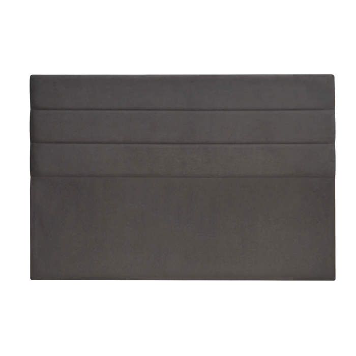 Tête de lit - bultex - thera - 160 cm - gris fumé - contemporain - design