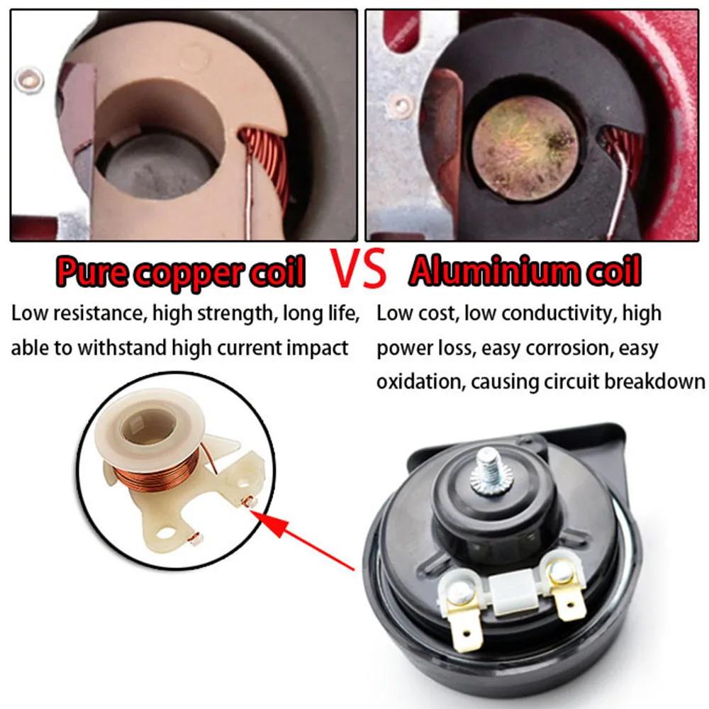 Für Hyundai Solaris 2010 2011 2012 2013 2014 2015 2016 2017 2018 2019 Schneckenhorn 12V Wasserdicht Zweiton Laut Autohupen