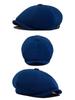British Retro Octagonal Cap: Unisex Fashion Beret for Spring & Autumn - European & American Style Newsboy & Duckbill Design