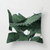 Leaf Print Pillow Cover Decorative Pillowcase Super Soft Wear Resistant Washable Easy Maintenance Cushion Case Decoration