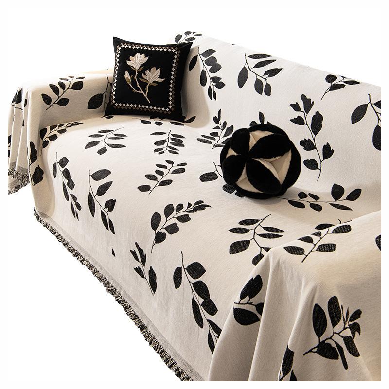 Chenille Sofa Towel Four Seasons Universal All-Inclusive Sofa Cover Dust Cover One-Piece Sofa Cover Cloth Anti-Scratching