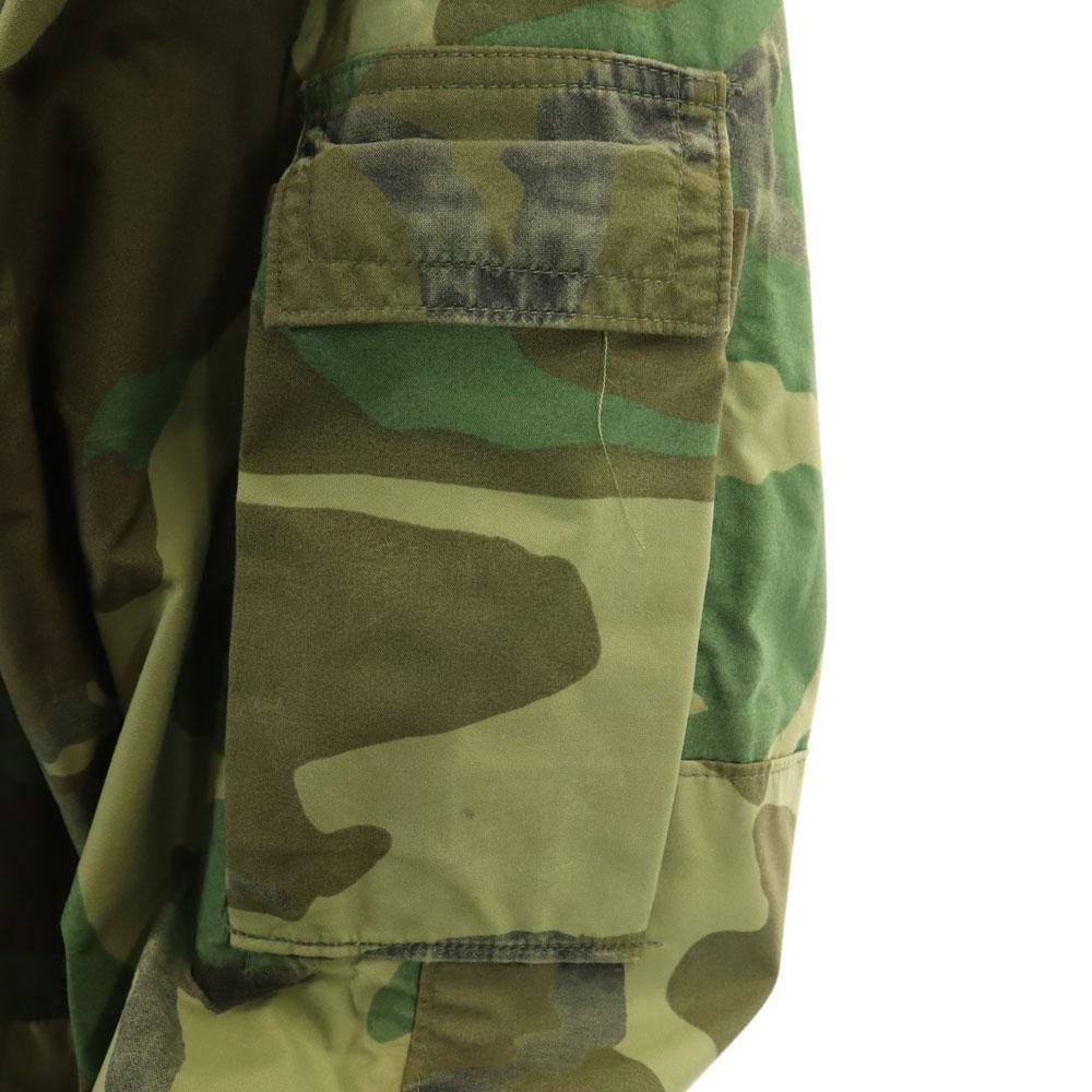 US ARMY 90s Gore-Tex ECWCS Ikuwax Woodland Duck Parker Men's Used