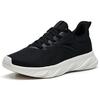 Anta Cushioning Slip Resistant Abrasion Resistant Breathable Lightweight Low Top Running Shoes Women's Black Gray 122235571-1