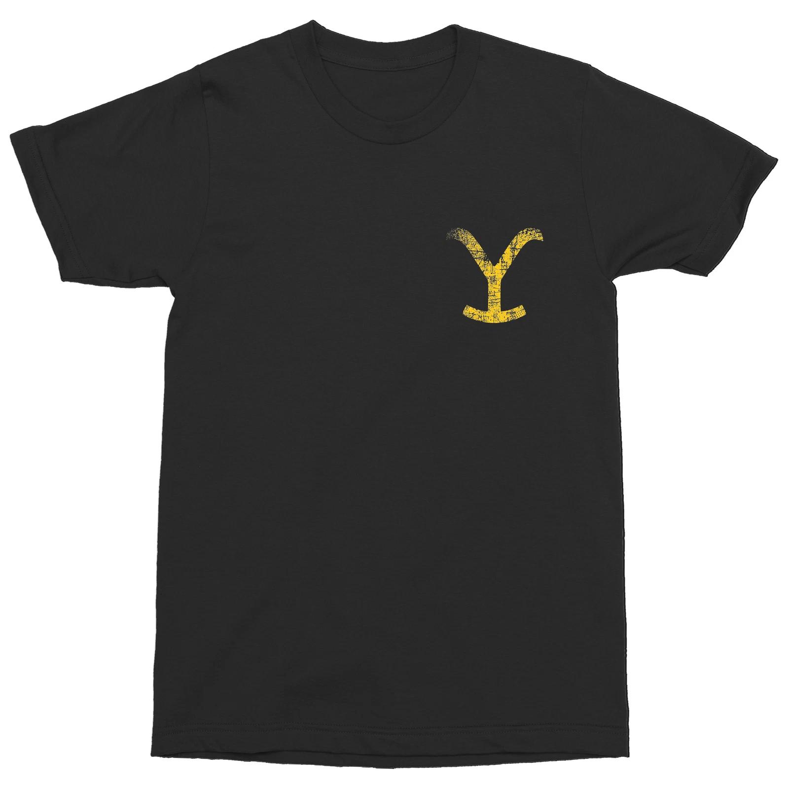 YELLOWSTONE Dutton Ranch Logo T-Shirt S NEW XS