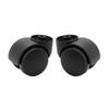 SGY Swivel Casters 2-Inch PP Wheels with Brake Heavy Duty Contemporary Design for Warehouse Dining Office Furniture
