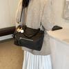Retro large-capacity tote bag women's 2025 new casual versatile shoulder messenger bag to work commuter bag