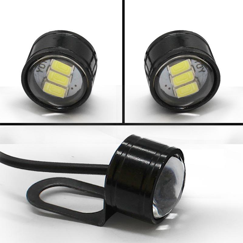 Super Bright Driving Light Eagle Eye Led Reverse Backup Signal Light Motorcycle Fog Lamp Headlamp Daytime Running Flashing Light