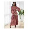 Folded New Large-size Women's Clothing Fashionable and Thin Versatile Temperament Dress Women