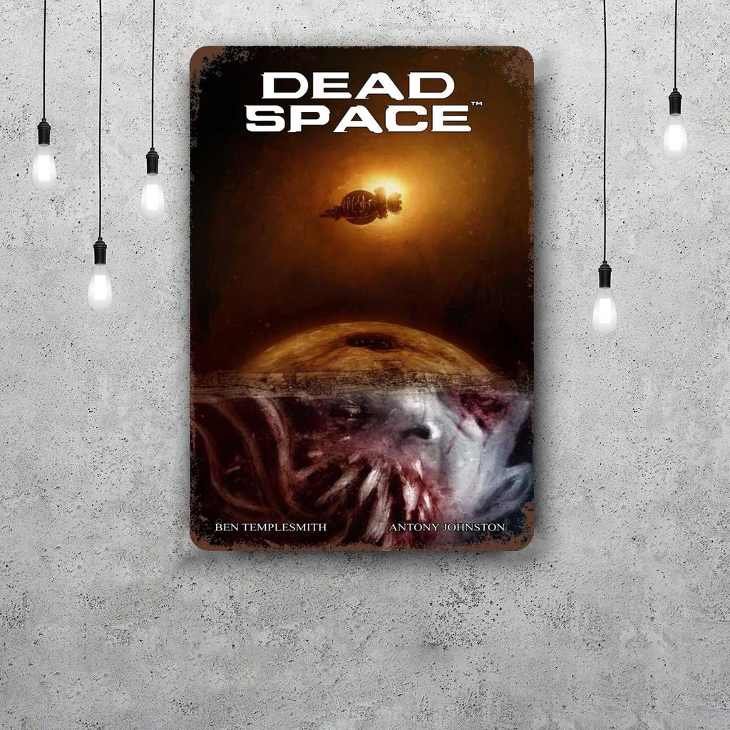 Dead Space Game Vintage Tin Sign Home Decor Wall Decor Art Wall Mural Room Decoration Decor Retro Metal Sign Plate Bar Posters