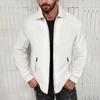 Men S Athletic Long Sleeve Jacket With Zipper Pockets