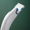 Plastic Toilet Brush Set Disposable Heads Toilet Brush Holder Closestool Brush  Bathroom