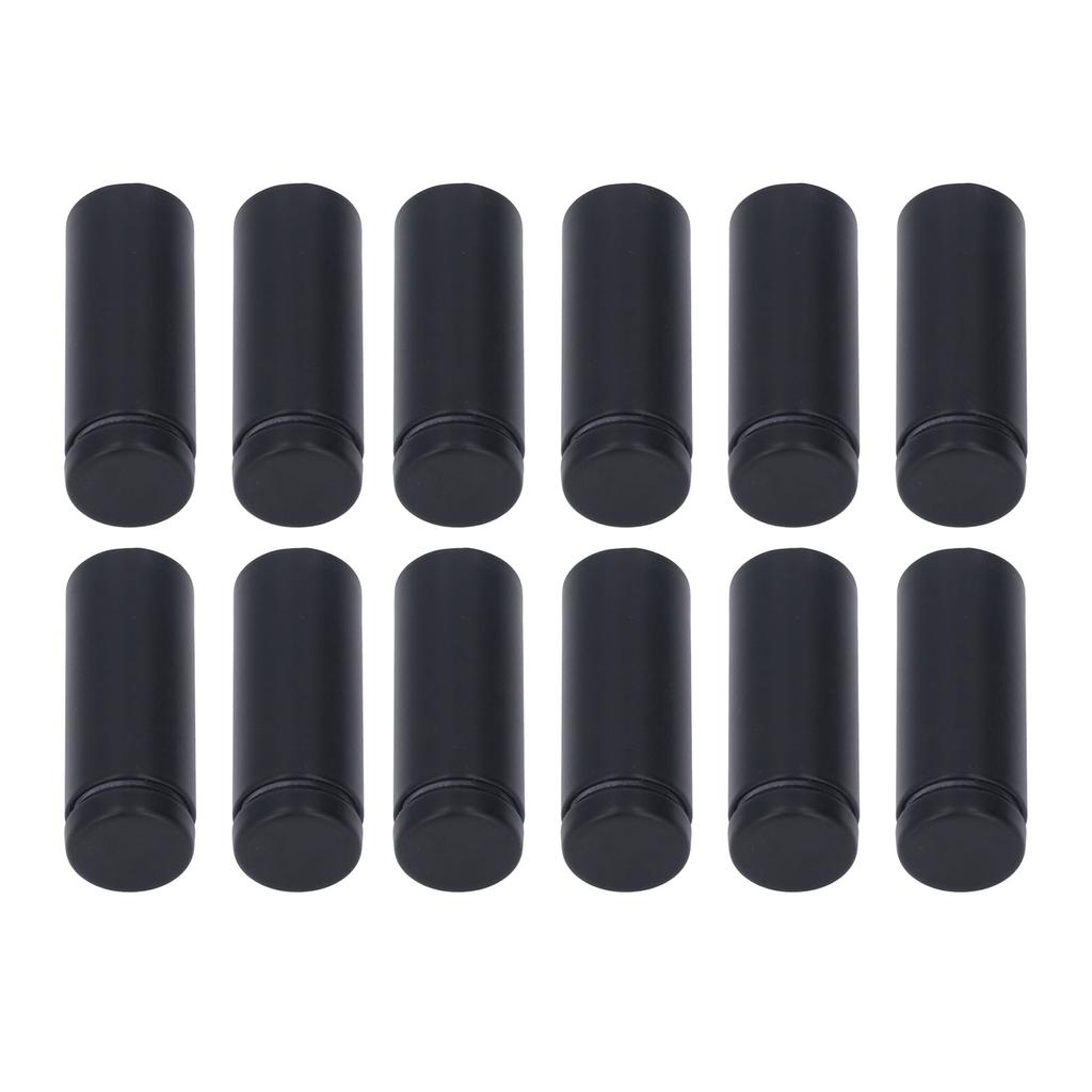 12Pcs Standoff Screw Stainless Steel 19x50mm Wall Mount Advertising Fastener Set Kit