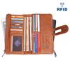 JOGUJOS Women's Genuine Leather Long Wallet and Card Holder