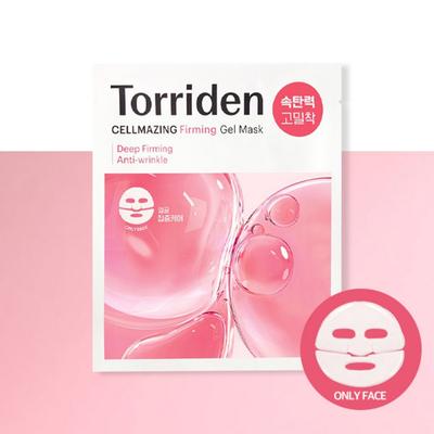 Toriden Cellmaging Low Molecular Collagen Elasticity Gel Mask (Intensive Facial Care) 1 Sheet, 1 Pack, 1 Piece