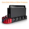 5V/1A Game Charger Station Charging Dock Stand & Card Holder For Nintendo Switch