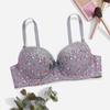 Underwear, Small Floral Bra, Embroidery Lace, Small Chest Gathered, Upper Support, Secondary Breasts Adjusted Bra Wholesale