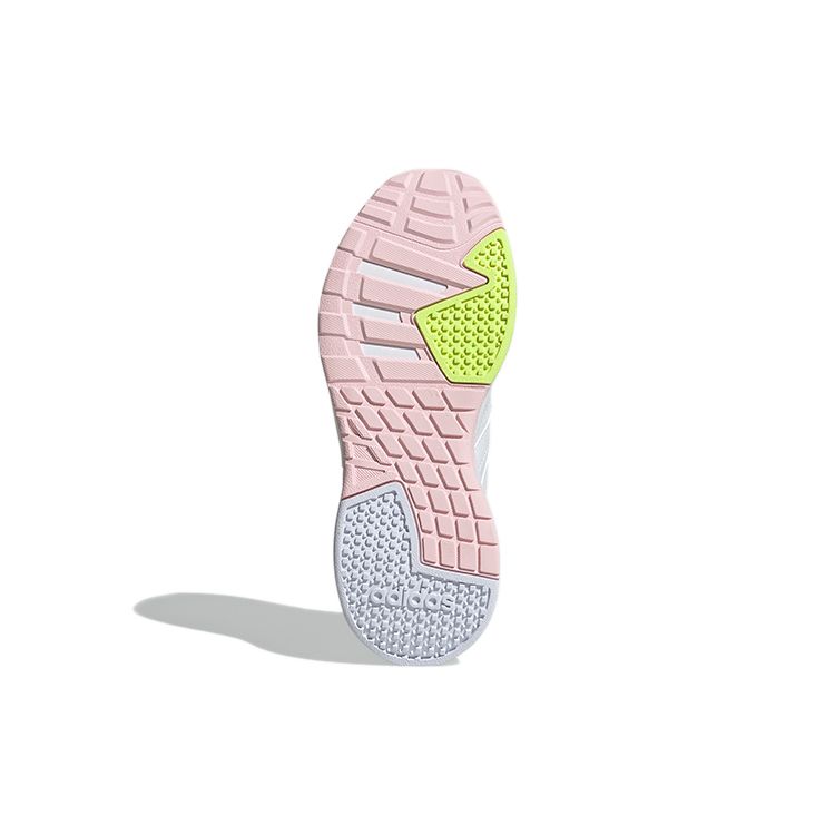 Adidas Neo Roamer Mesh Lace-Up Color-Block Versatile Non-Slip Low-Top Casual Shoes Women Sneaker Pink White Yellow FY6701
