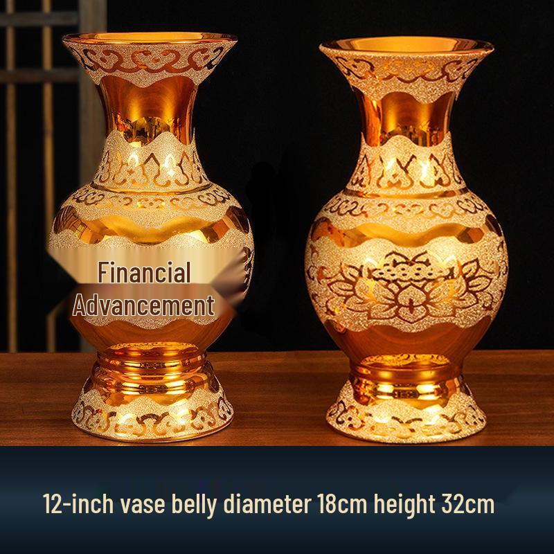 Buddhist Household Ceramic Offering Set: Incense Burner, Water Cup, Fruit Plate, Vase