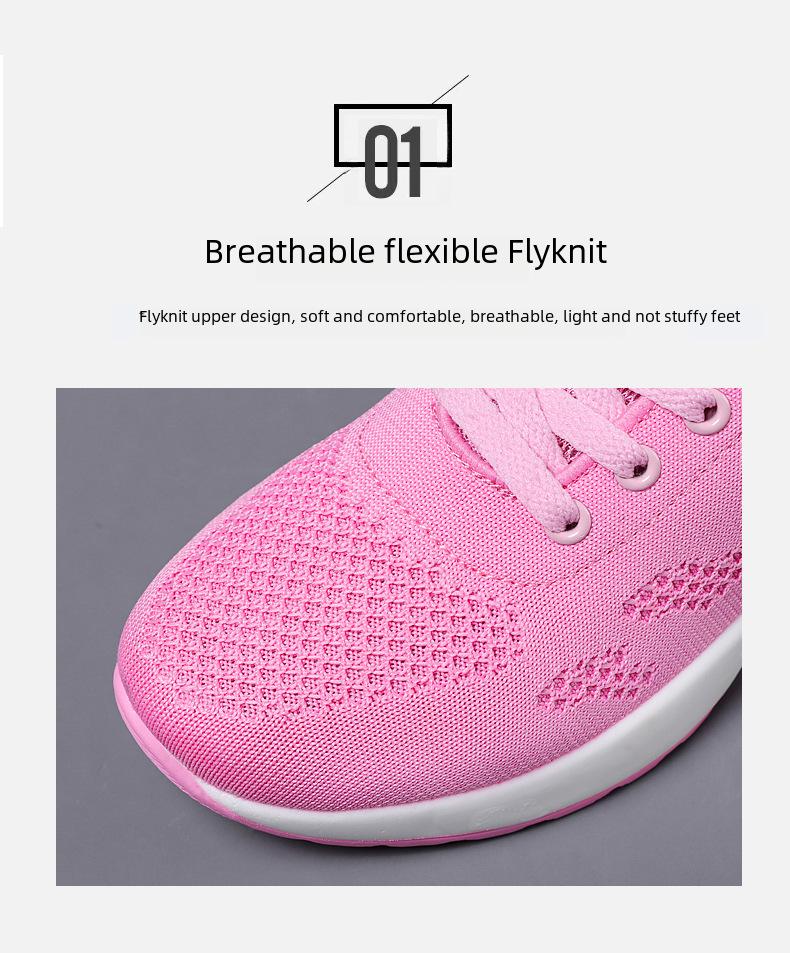 Women's 2025 Korean Style Casual Air Cushion Running Shoes - Breathable, Soft Sole Sneakers