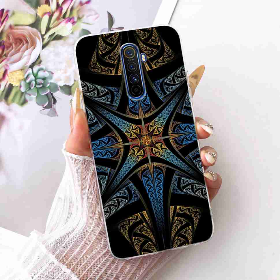For Realme X 2 X2 Pro RMX1931 Case Cartoon Cat Simple Silicone Cover For Oppo Realmex2 Pro Phone Case Shockproof Bumper