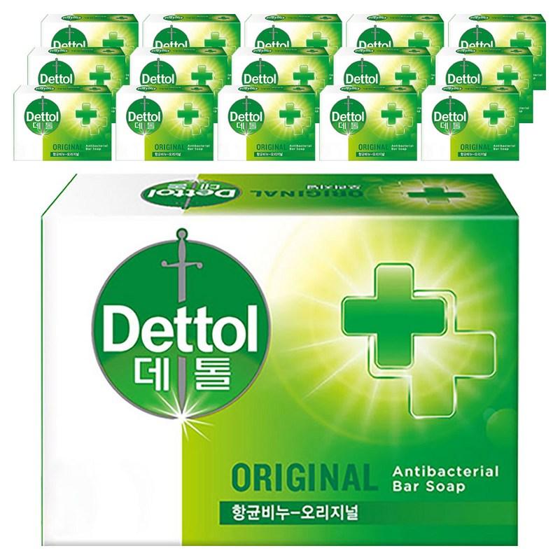 Dettol Antibacterial Soap Original, 100g x 16 pcs