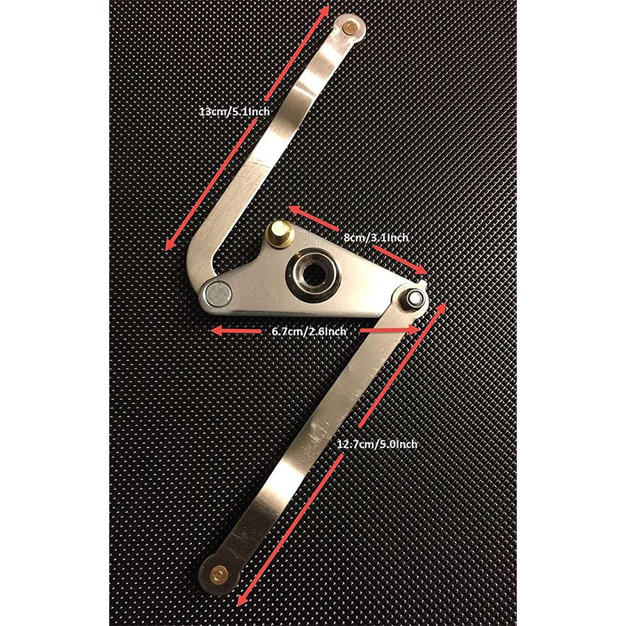 Car Intake Manifold Air Flap Runner Lever Kit for Mercedes Benz M272 V6 M273 V8