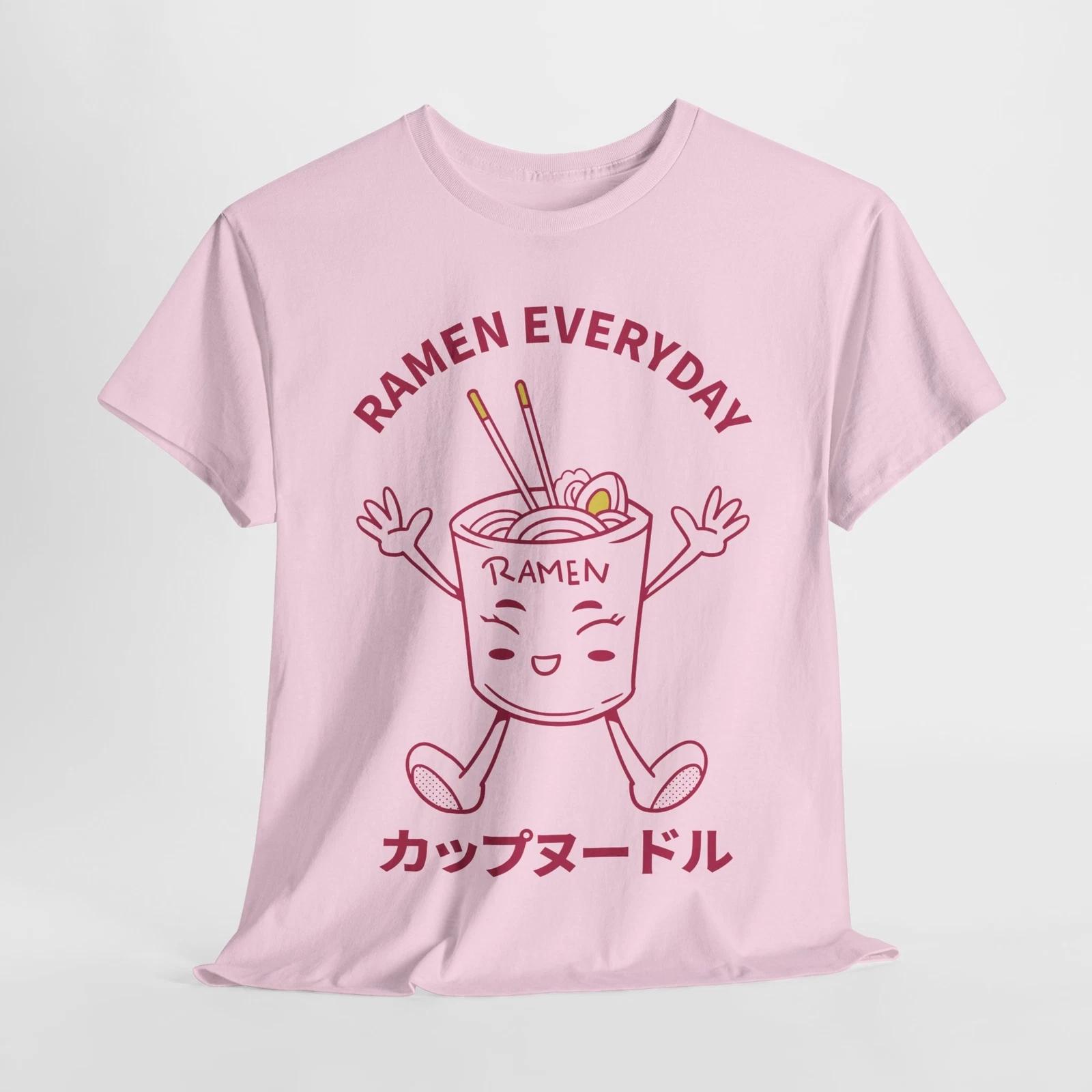 Ramen Everyday T-Shirt | Japanese Cyberpunk Tee | Urban Neon Style Shirt 2XL