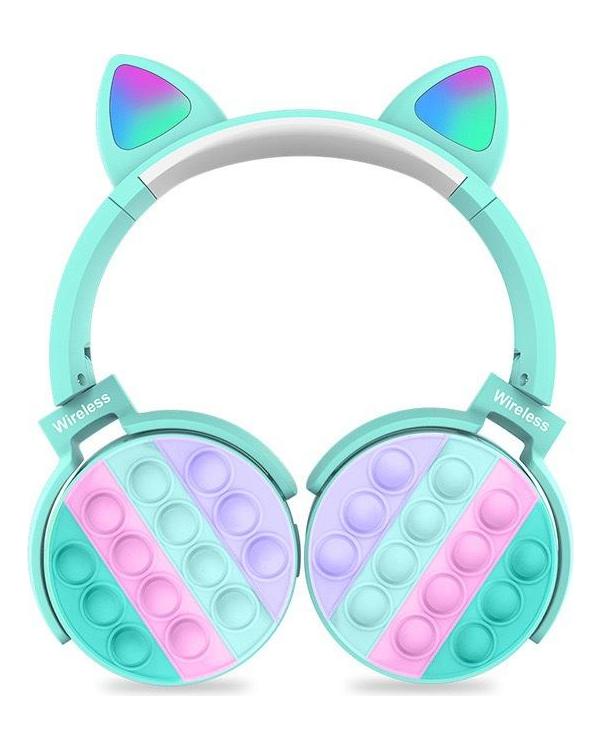 VAOLRO Wireless Headphone Car Ear Children Headset Quality Sounds With Microphone Portable Foldable Bluetooth Earphones For All Smartphones