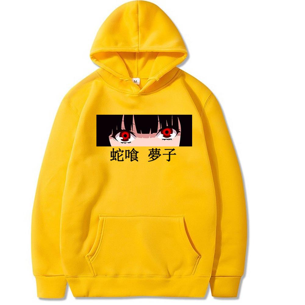 Kakegurui Hoodie Men Women Sweatshirt Print Unisex Streetwear Hip Hop Style Autumn Winter Fashion Tops Clothes Male