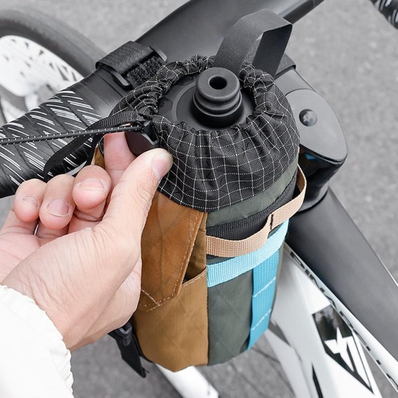 Fahrrad Wasserflaschenhalter Tasche Rennrad Getränkehalter Lenker Tasche Vorderradgepäckträger Tasche Sattelstütze Halter Langlebig