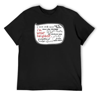 Welcoming Immigrants T-Shirt Graphic Shirts Oversized Vintage T Shirts Oversized T Shirt Men