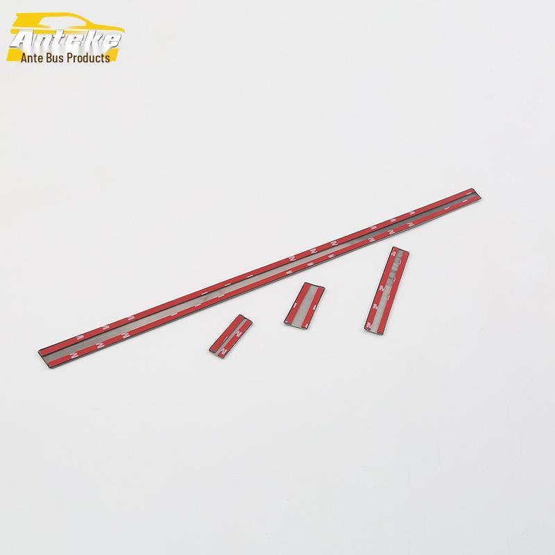 Bora Center Console Dashboard Trim: Decorative Bright Strip for 18 Bora - Car Accessories.