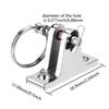 Boat Bimini Top Eye End Cap Fits 3/4 Inch (19mm) with Bimini Top Deck Hinge, Marine Hardware Bimini Top Fitting