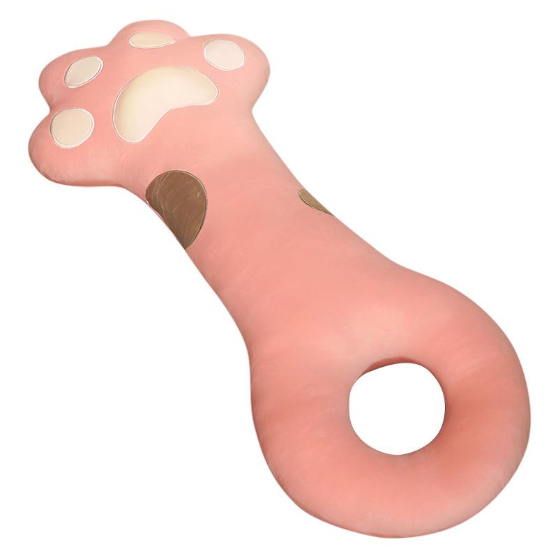 Cute Cat Claw Long Strip Pillow Giant Cat Pillow Girl Sleeping On Bed Children Plush Toys Sleeping Pillow