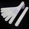 5ks/sada 100/180 Brusný papír Pilník na gelové nehty 180/240 Professional Manicure Buffer Pedikúra Oboustranná sada Nail Tools