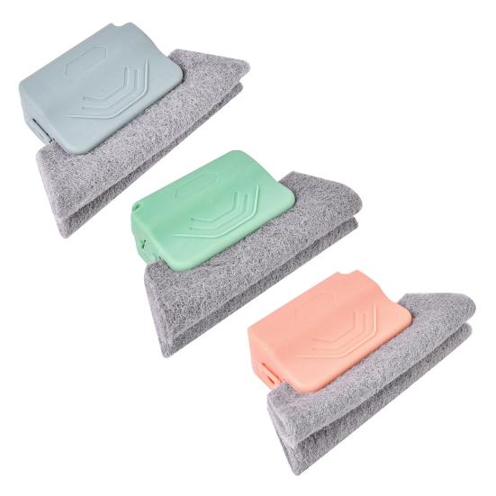 Window Track Cleaner Brush Compact Design Gap Cleaning Brush Hand-held Groove Cleaning Tools Window Cleaner