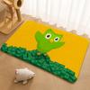 Duolingo Owl Duo 2 Floor Mat Floor Mat Soft Flannel Non-Slip Door  Rug for Living Room
